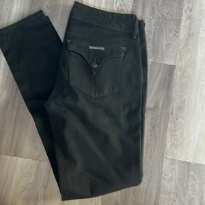 NWOT Hudson Collin Flap Skinny Black Jeans Size 29